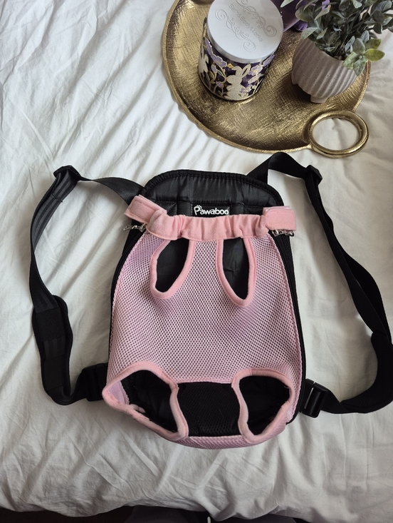 Pawaboo Other - Pawaboo Pink Carrier Pet Backpack Travel Bag